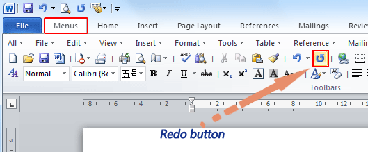 keyboard command for redo in word mac